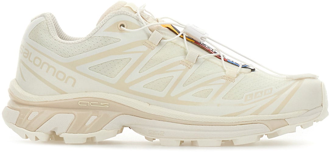 Salomon Salomon Ivory fabric XT-6 sneakers Neutraal