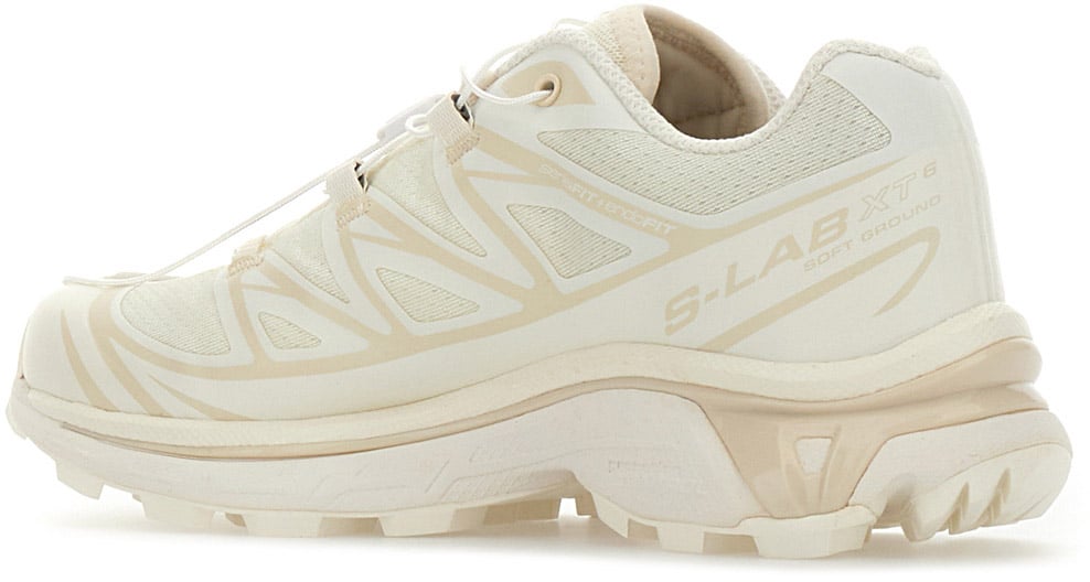 Salomon Salomon Ivory fabric XT-6 sneakers Neutraal