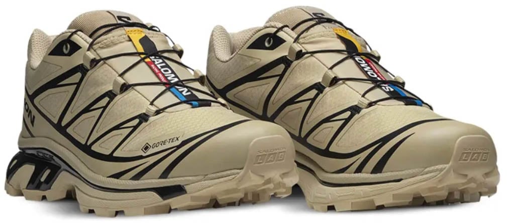 Salomon Xt-6 Gtx Safari/black Zwart