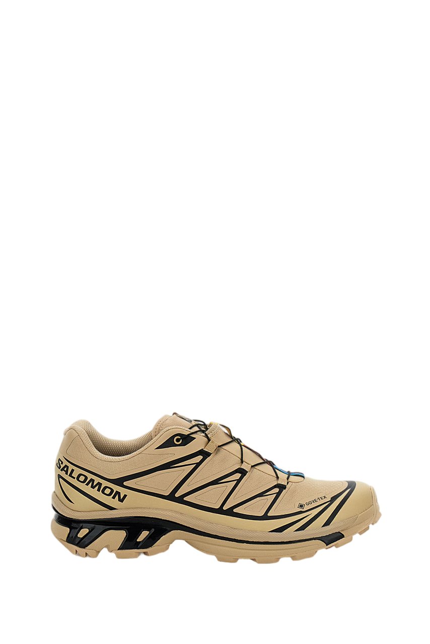 Salomon Beige Xt-6 Gtx Mesh Sneakers Neutraal