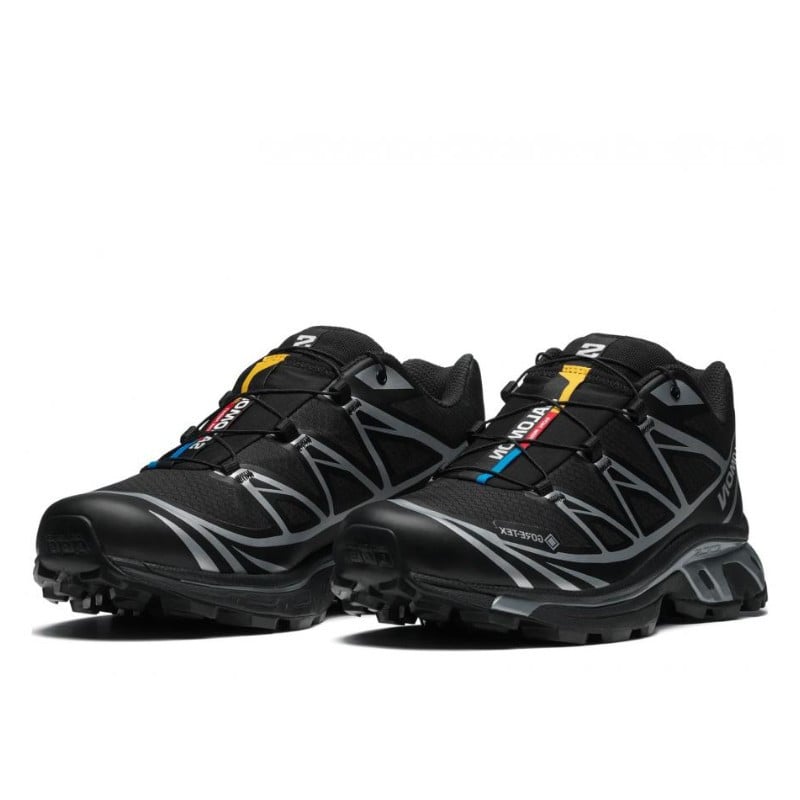 Salomon Salomon XT-6 Gore-Tex Black Silver Zwart