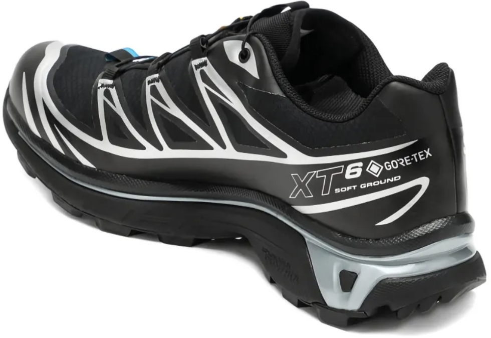 Salomon Xt-6 Gtx Black/black/ftw Silver Zwart