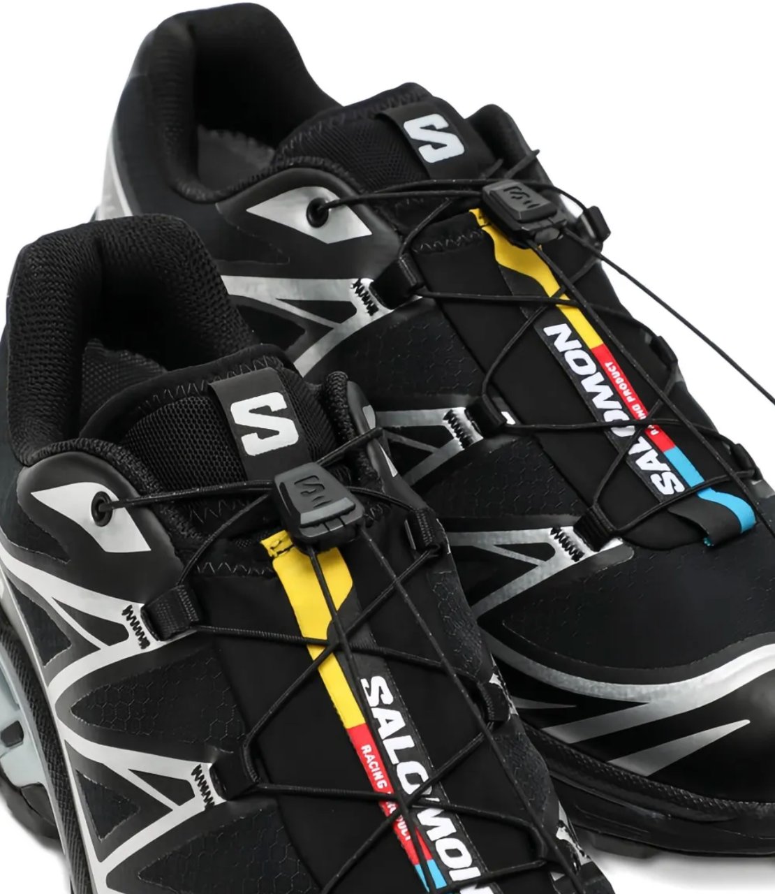Salomon Xt-6 Gtx Black/black/ftw Silver Zwart