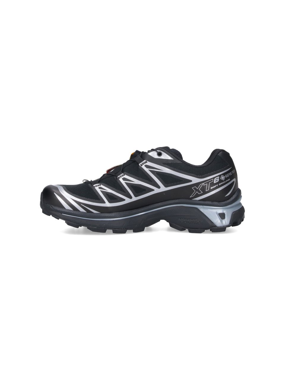 Salomon Black XT6 GTX Fabric Sneakers Zwart