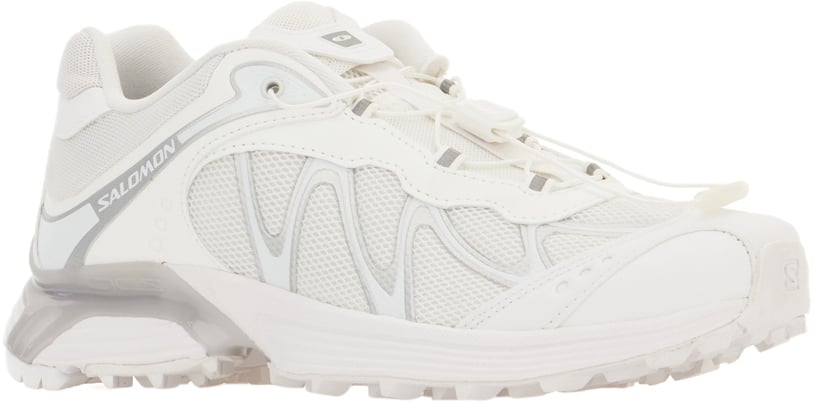 Salomon Salomon White fabric XT-Whisper sneakers Wit
