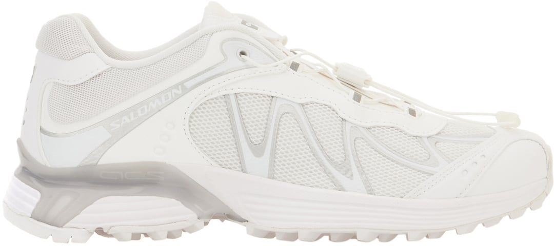 Salomon Salomon White fabric XT-Whisper sneakers Wit