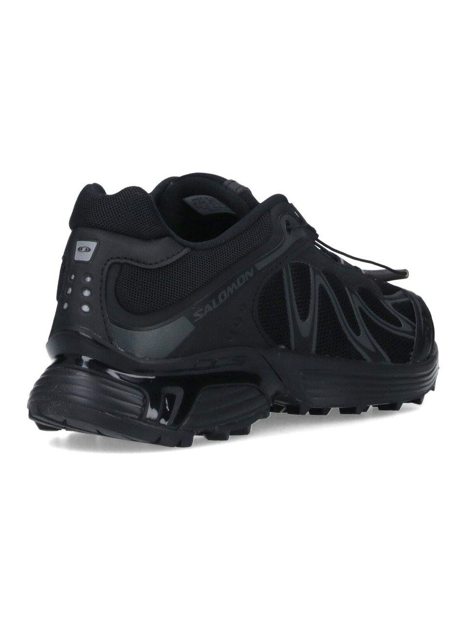Salomon Black XT-Whisper Fabric Mesh Sneakers Zwart