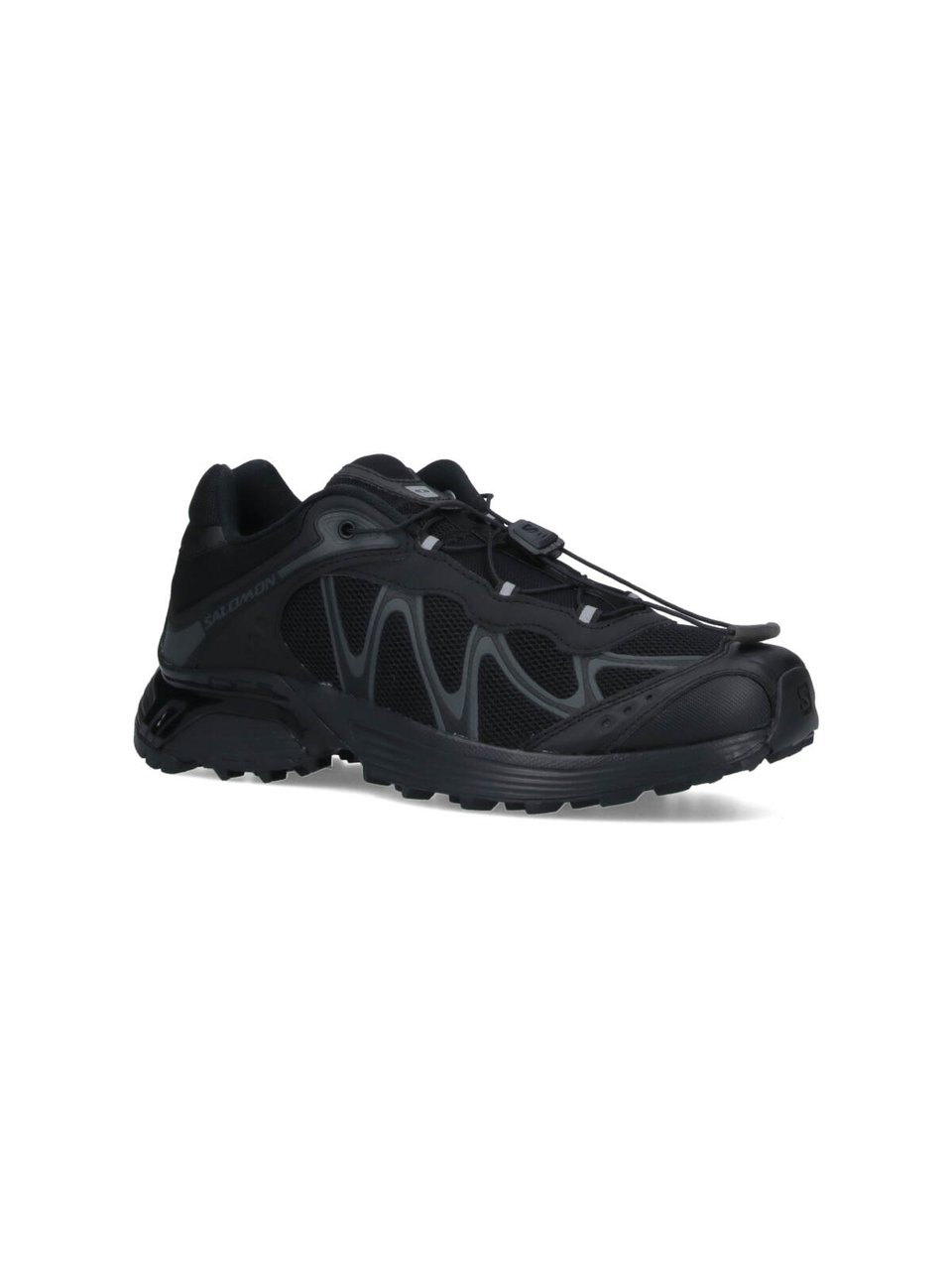 Salomon Black XT-Whisper Fabric Mesh Sneakers Zwart