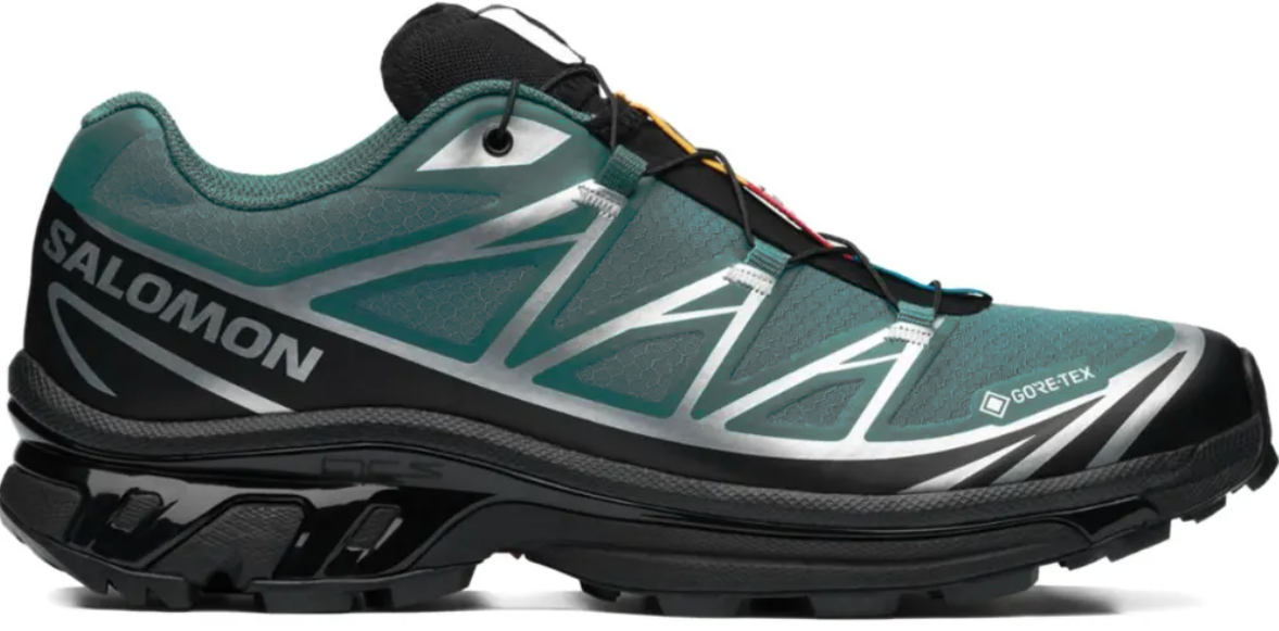 Salomon Xt-6 Gtx North Atlantic/black/ftw Silver Zwart