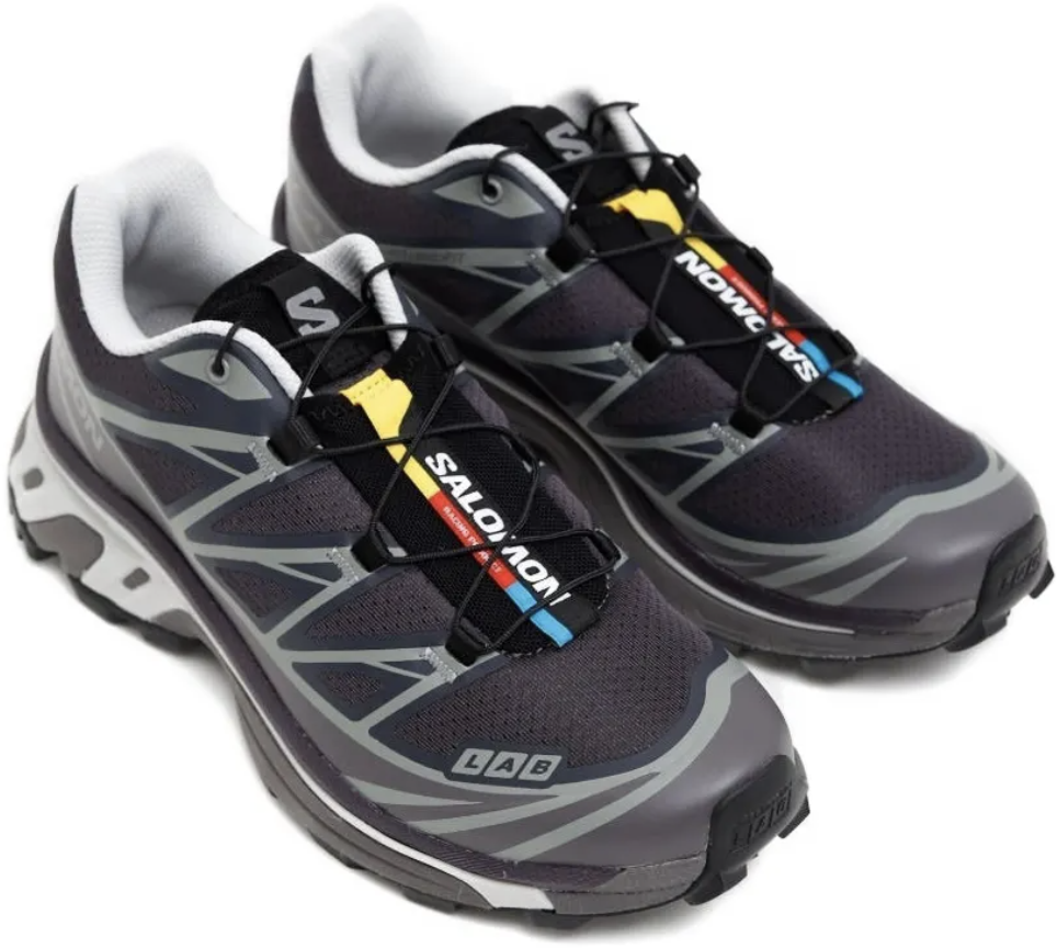 Salomon Xt-6 Nine Iron/excalibur/plum Perfect Grijs