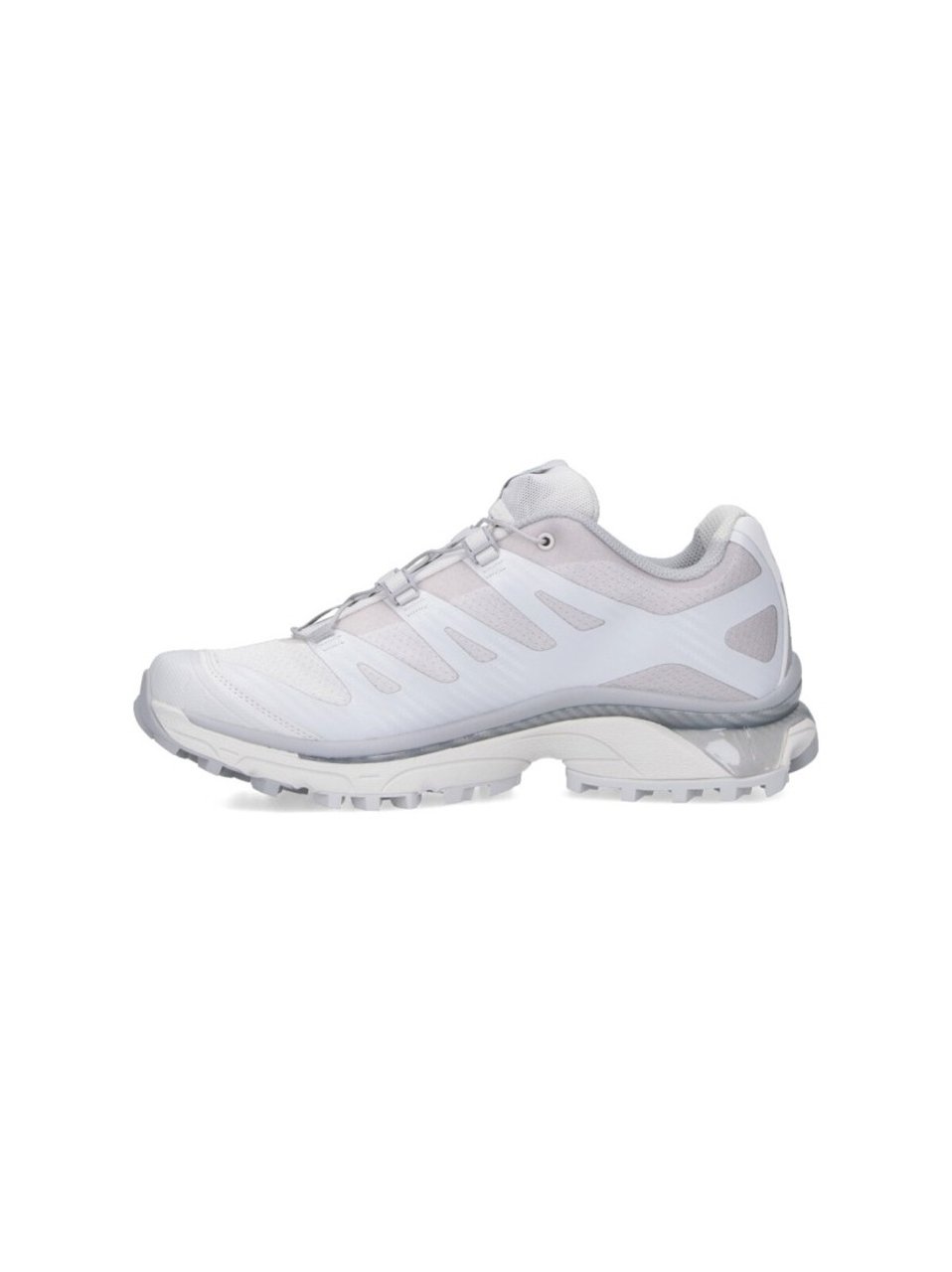 Salomon Grey Lightweight Sneakers With Quicklace™ System And Rugged Outsole Wit