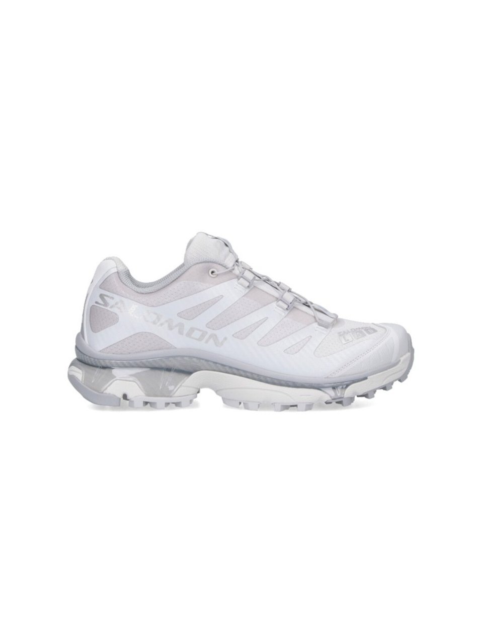 Salomon Grey Lightweight Sneakers With Quicklace™ System And Rugged Outsole Wit