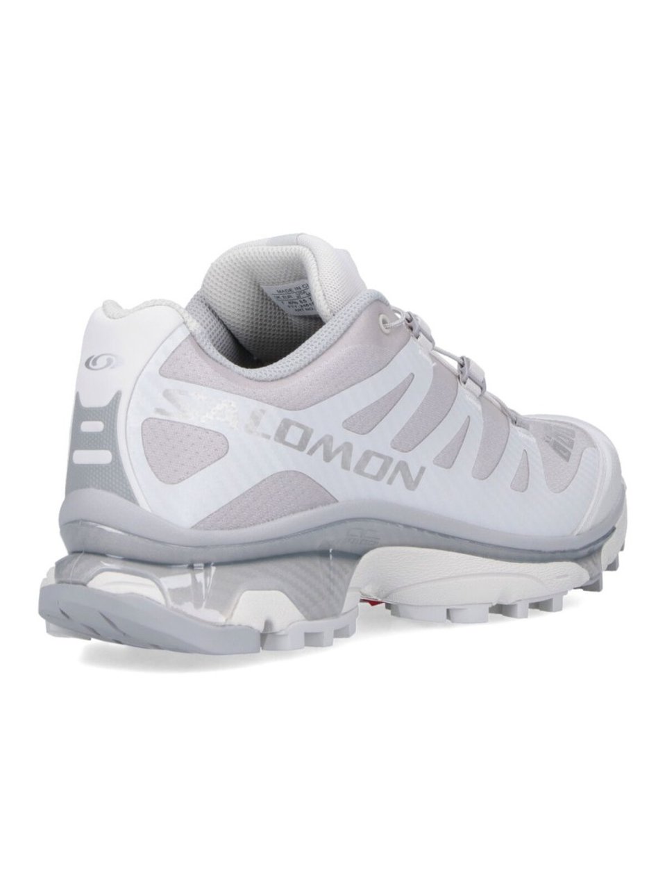 Salomon Grey Lightweight Sneakers With Quicklace™ System And Rugged Outsole Wit