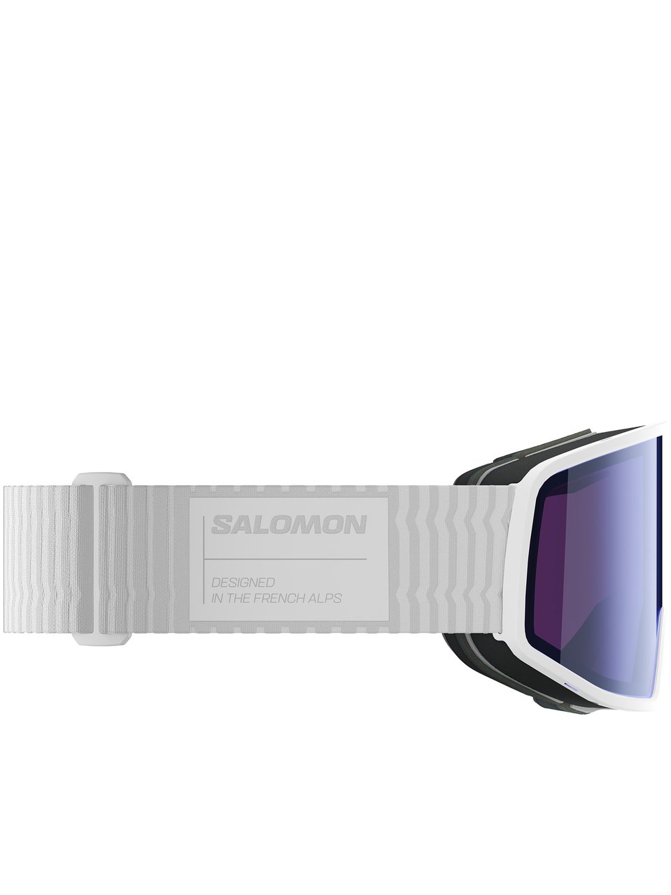Salomon White Sentry Pro Sigma Goggles Blauw