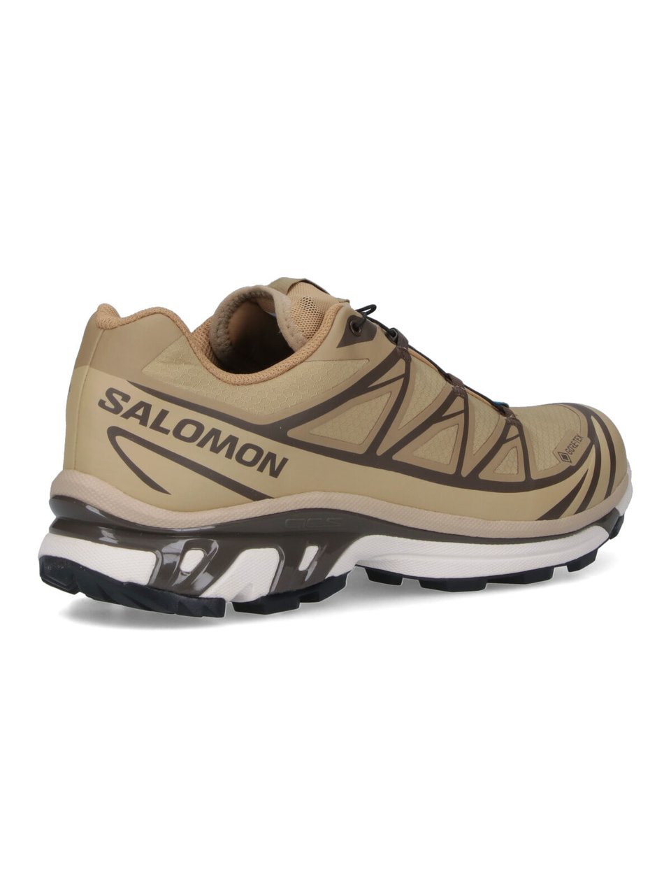 Salomon "Xt6 Gtx" Sneakers, In Beige Fabric Neutraal