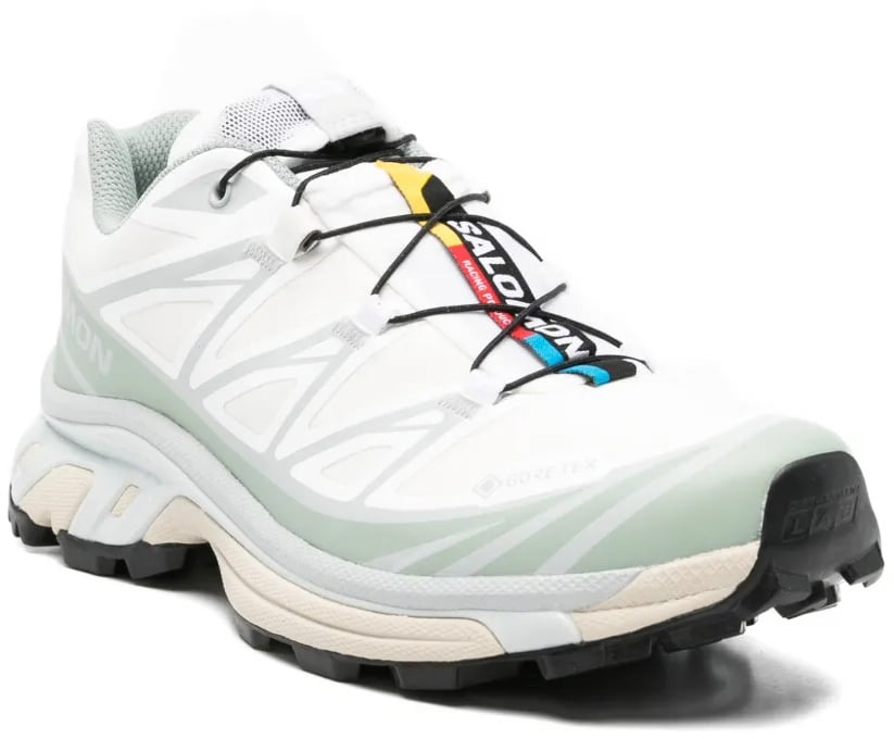 Salomon Xt-6 Gtx White/green Milieu/ice Flow Wit