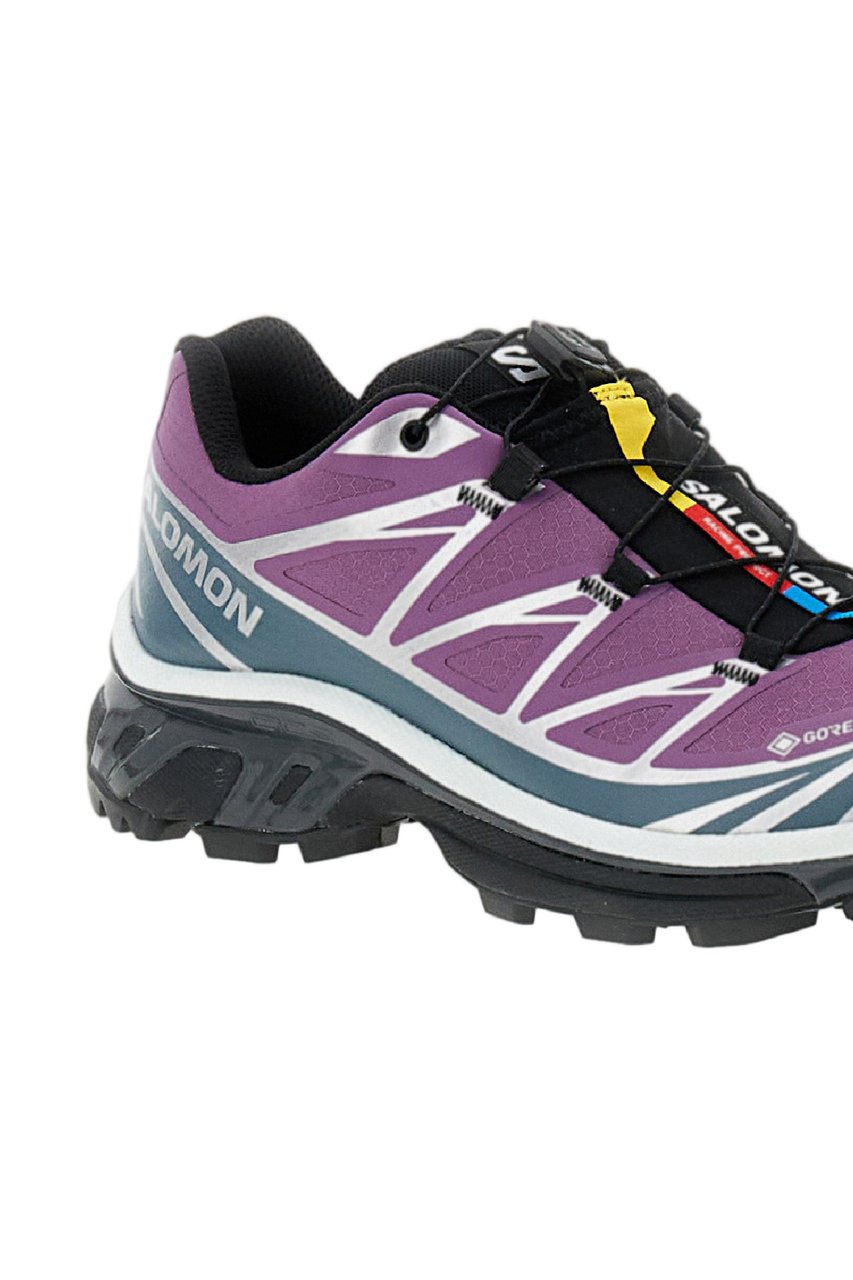 Salomon Purple XT-6 GTX Waterproof Trail Sneakers Paars