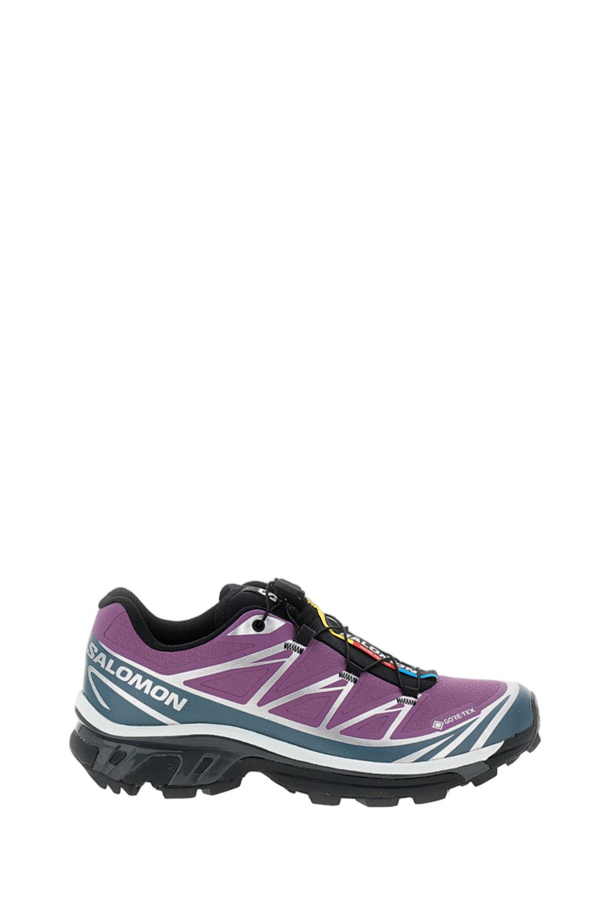 Salomon Purple XT-6 GTX Waterproof Trail Sneakers Paars