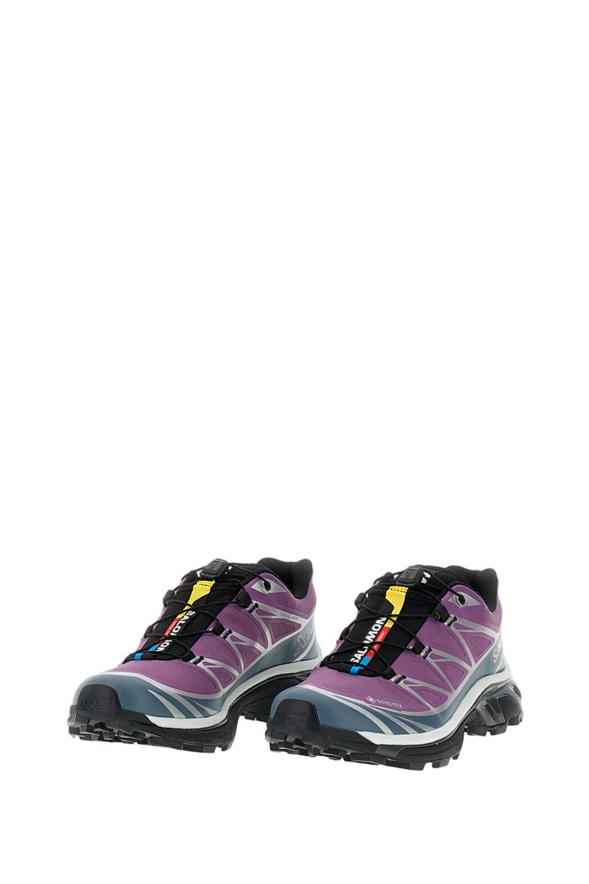 Salomon Purple XT-6 GTX Waterproof Trail Sneakers Paars