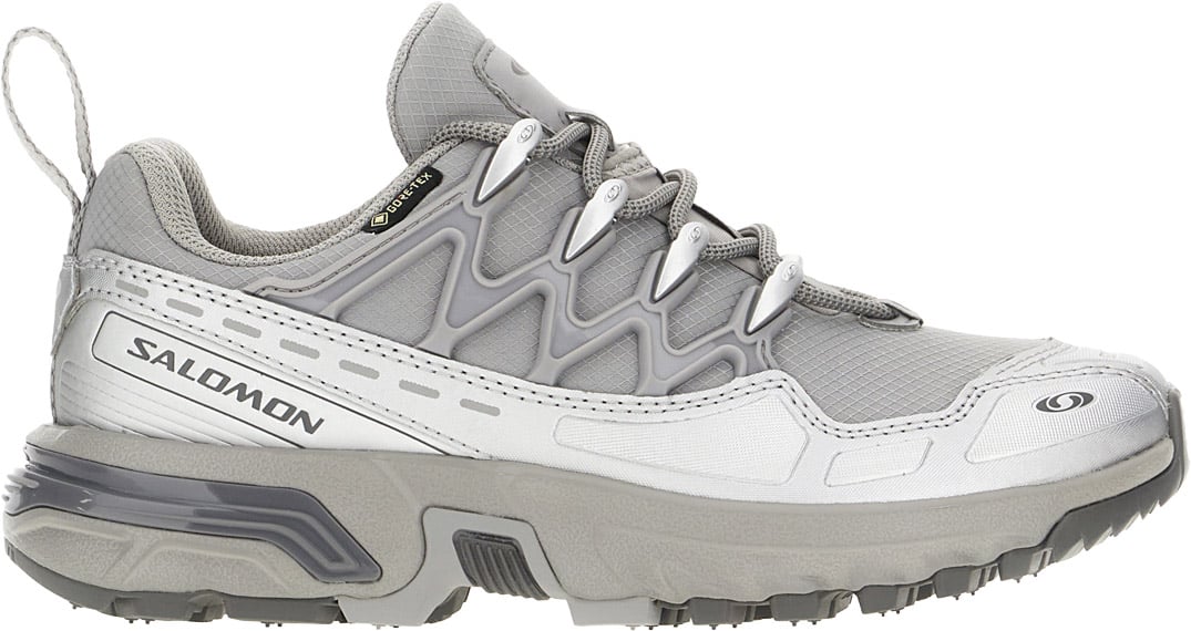 Salomon Grey rubber and mesh ACS+GTX sneakers Grijs