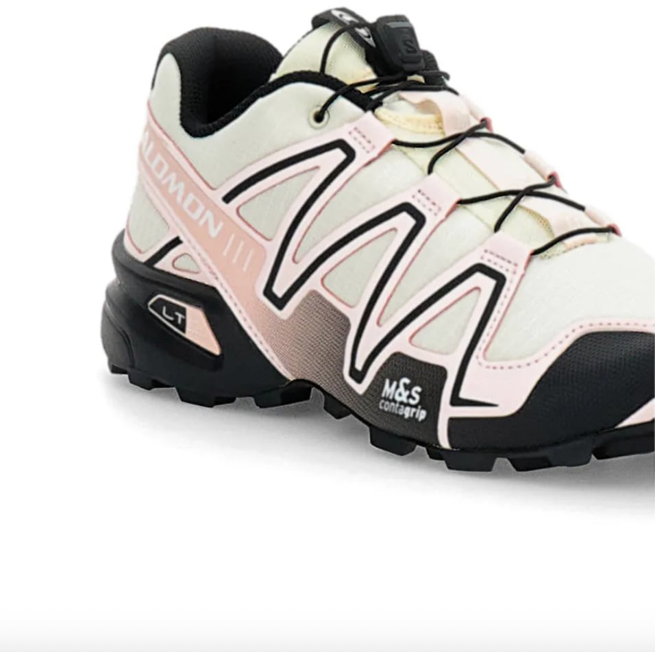 Salomon Speedcross 3 Vanilla Ice/icy Pink/black Zwart