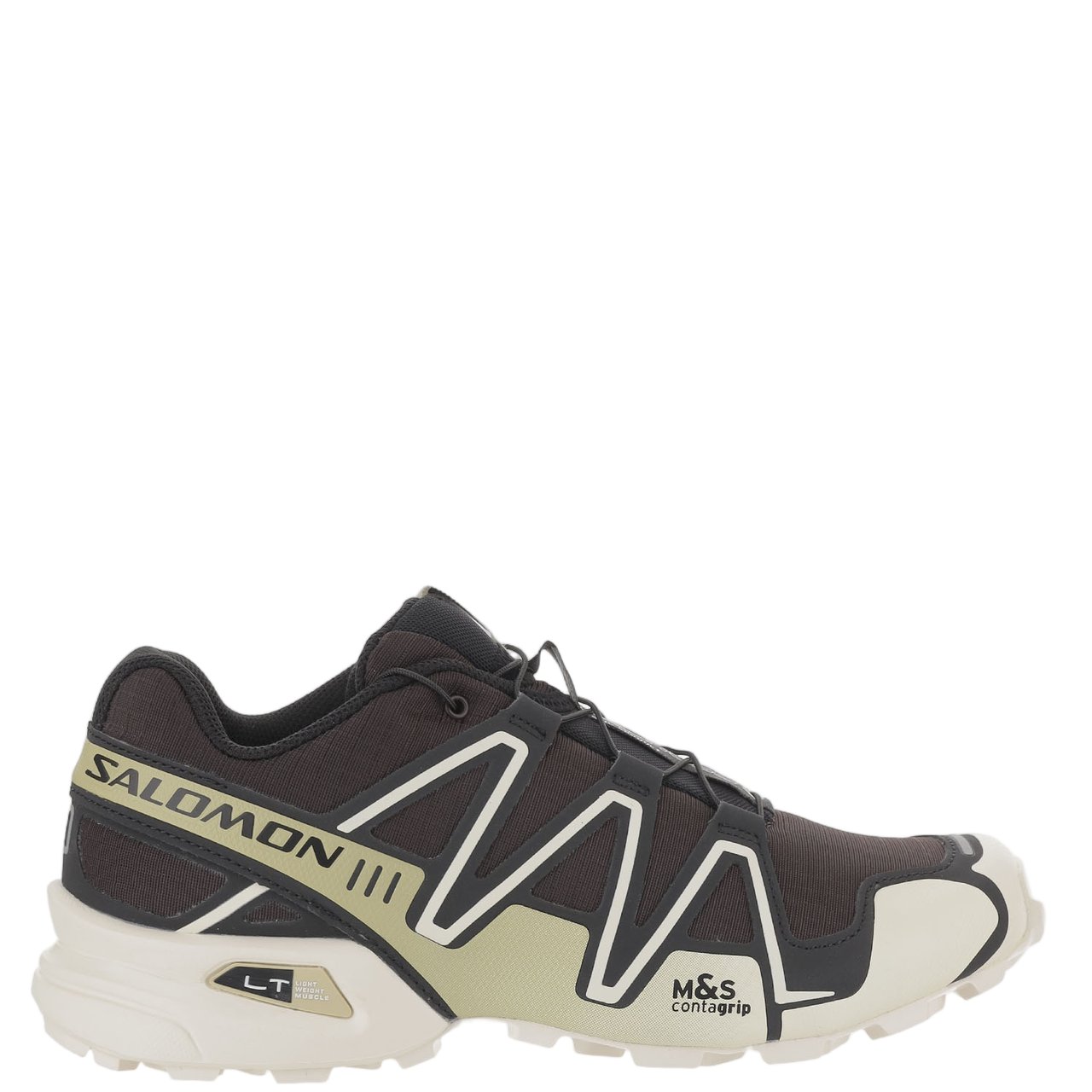 Salomon Multi-Sport Sneakers With Quicklace Technology And Panel Design Zwart