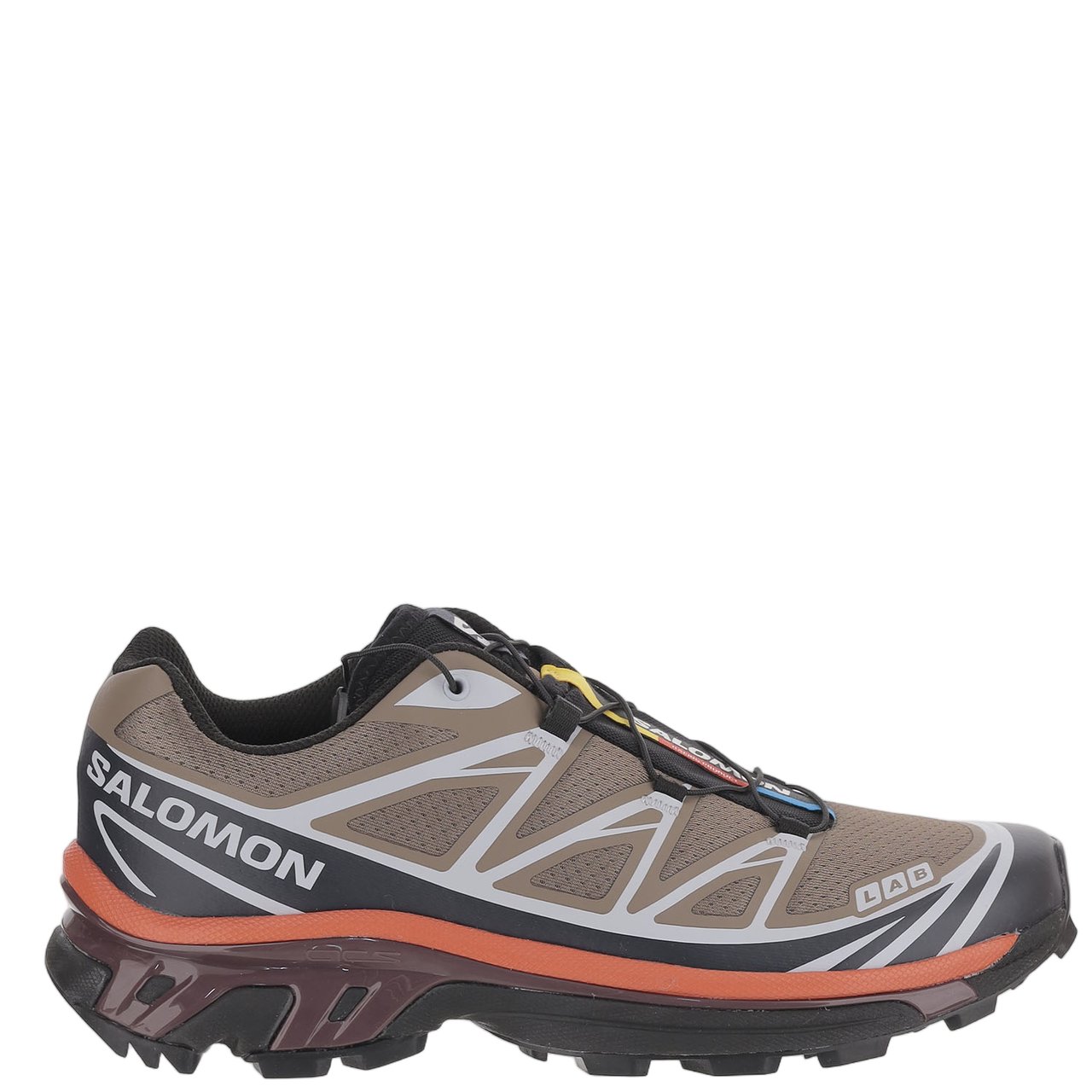 Salomon Multicolor Mesh Xt-6 Sneakers With Traction Outsole Bruin