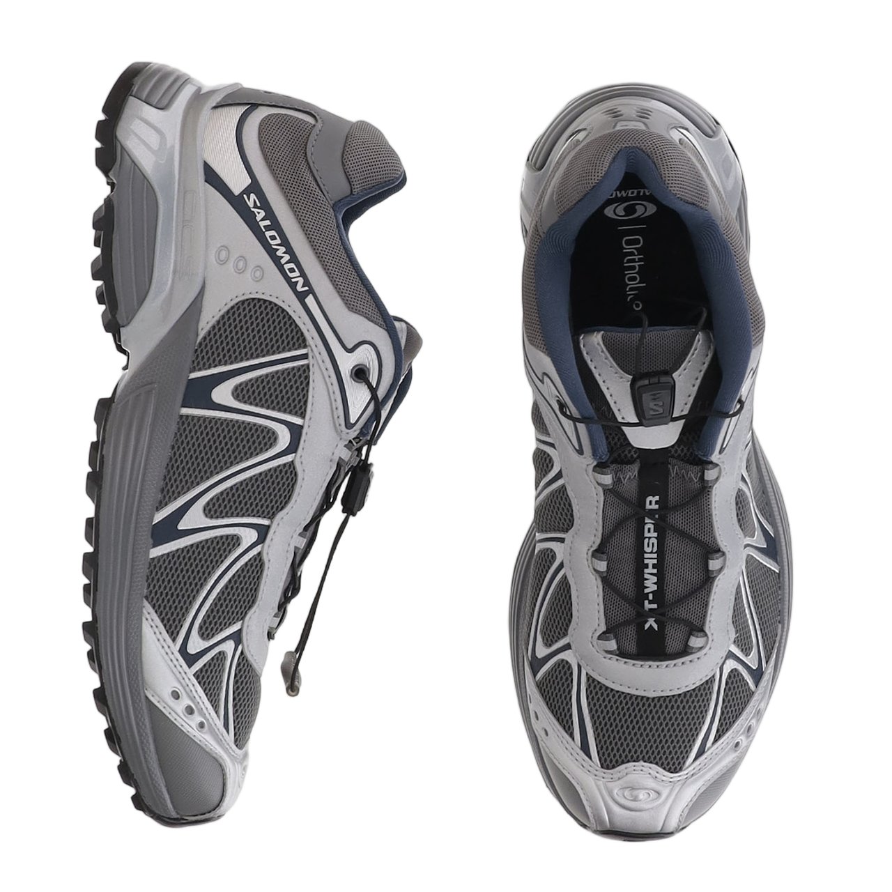 Salomon Dynamic Lightweight Mesh Xt-6 Sneakers With Mud Contagrip® Outsole Grijs
