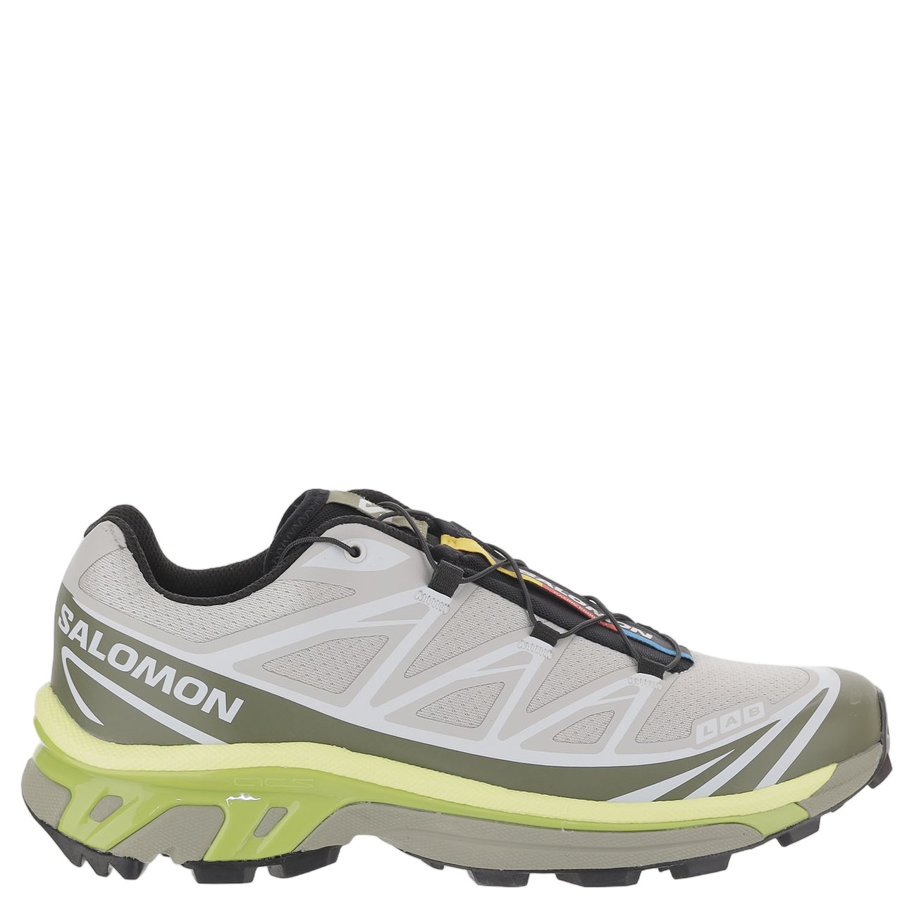 Salomon Multi-Hued Xt-6 Sneakers With Breathable Mesh Construction Neutraal