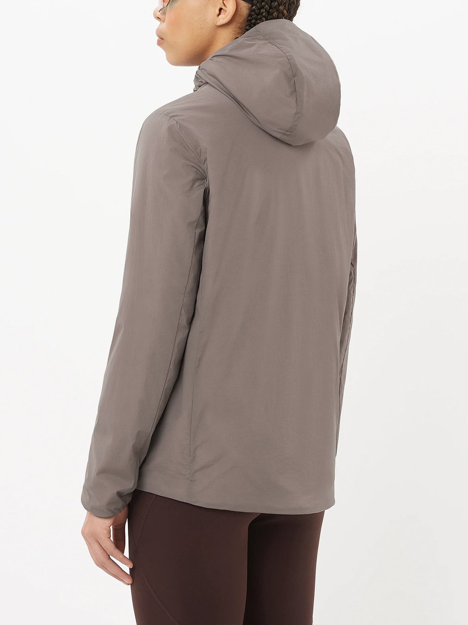Salomon Taupe Mountain Flex Minimalist Trekking Jacket Neutraal