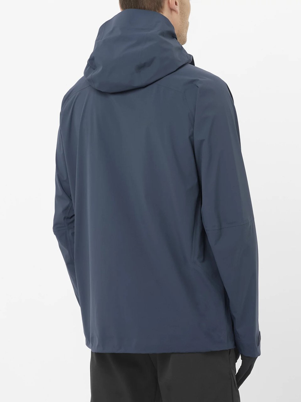 Salomon Muted Blue Outerpath Pro Jacket Grijs