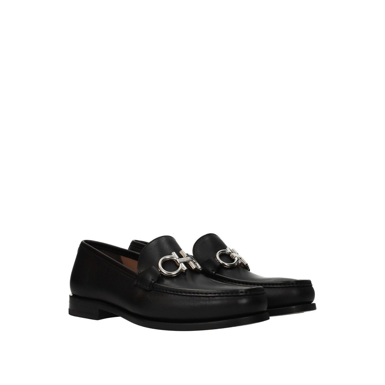 Salvatore Ferragamo Salvatore Ferragamo Rolo 17 Moccasins Zwart