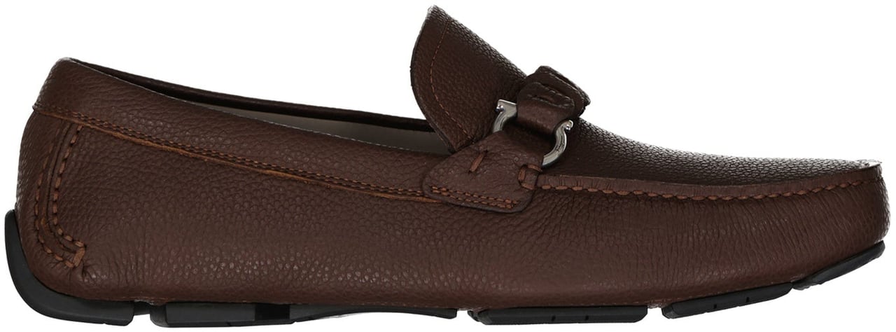 Salvatore Ferragamo Salvatore Ferragamo STUART Leather Loafers Bruin