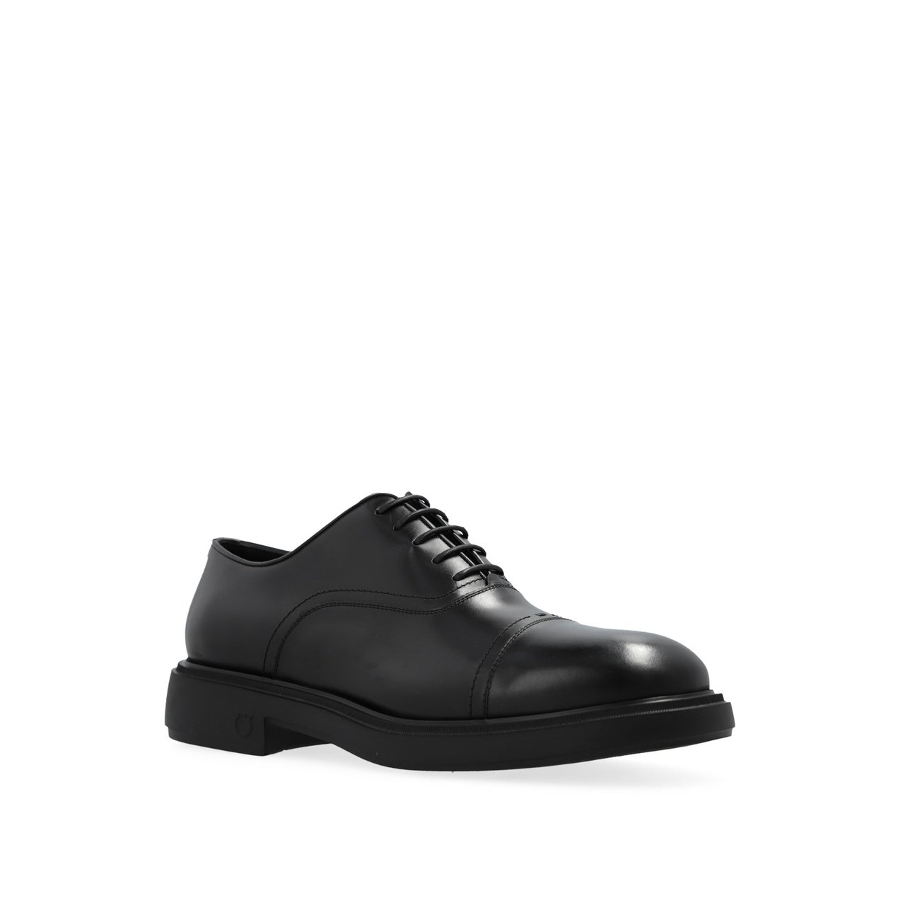 Salvatore Ferragamo Salvatore Ferragamo Leather Oxford Zwart