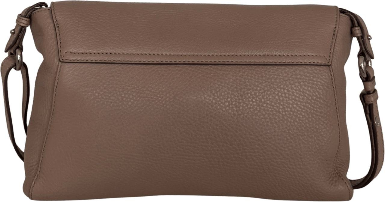 Salvatore Ferragamo Salvatore Ferragamo Sofia Satchel Bag Taupe / sehr gut Taupe