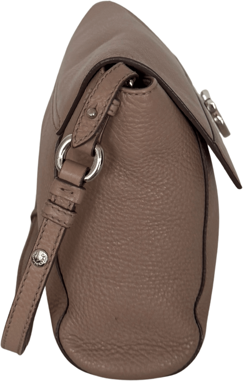 Salvatore Ferragamo Salvatore Ferragamo Sofia Satchel Bag Taupe / sehr gut Taupe