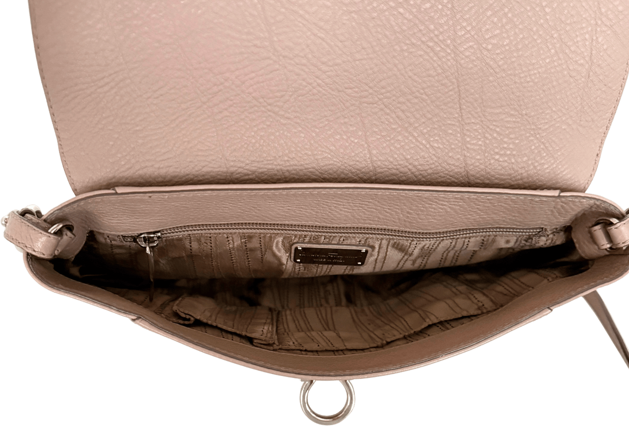 Salvatore Ferragamo Salvatore Ferragamo Sofia Satchel Bag Taupe / sehr gut Taupe