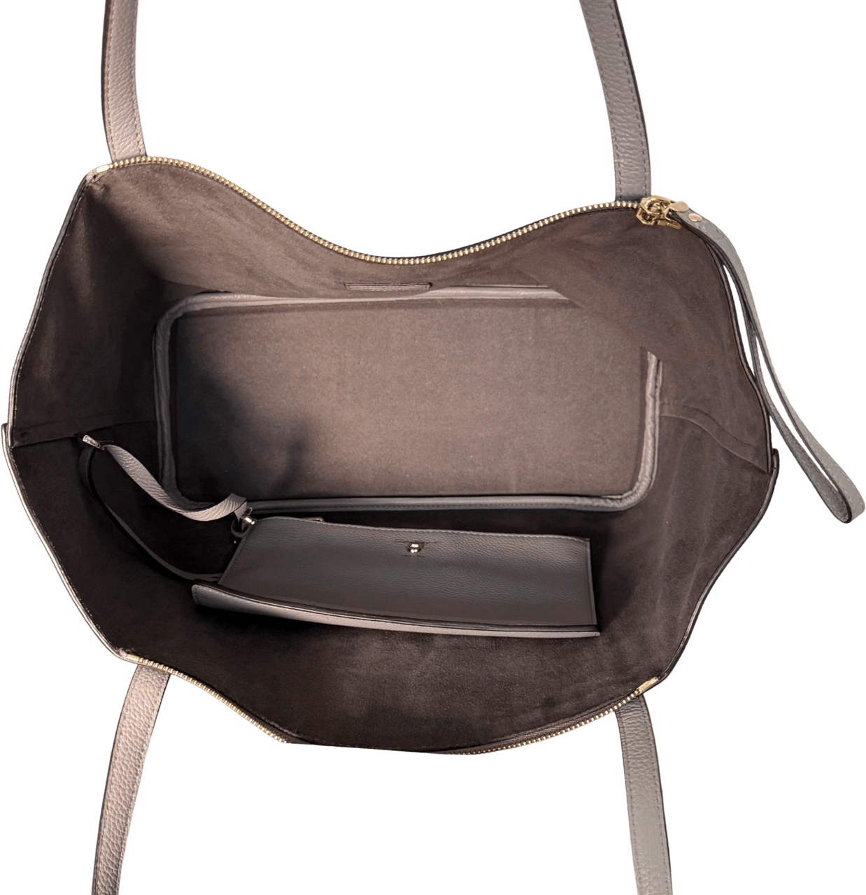 Salvatore Ferragamo Salvatore Ferragamo City Tote Bag mittelgroß Grau / sehr gut Grijs