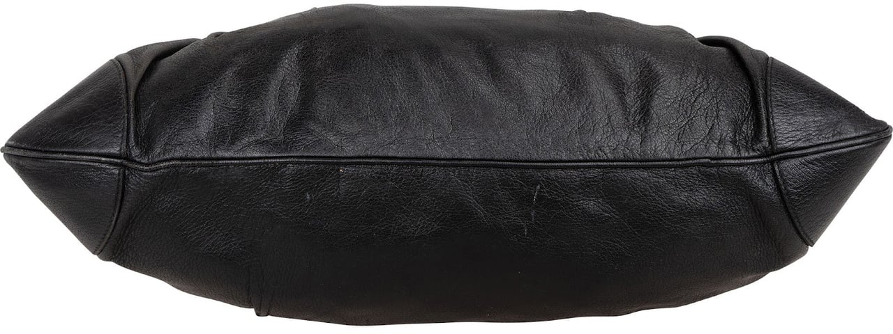 Salvatore Ferragamo Salvatore Ferragamo Black Leather Marisa Handbag Zwart