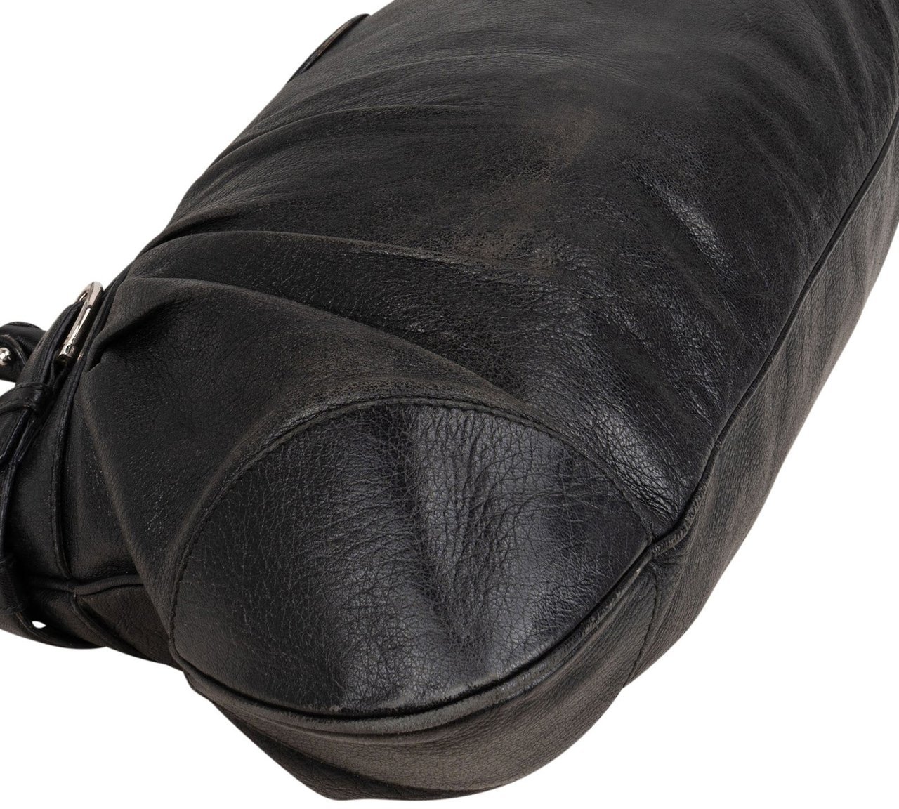 Salvatore Ferragamo Salvatore Ferragamo Black Leather Marisa Handbag Zwart