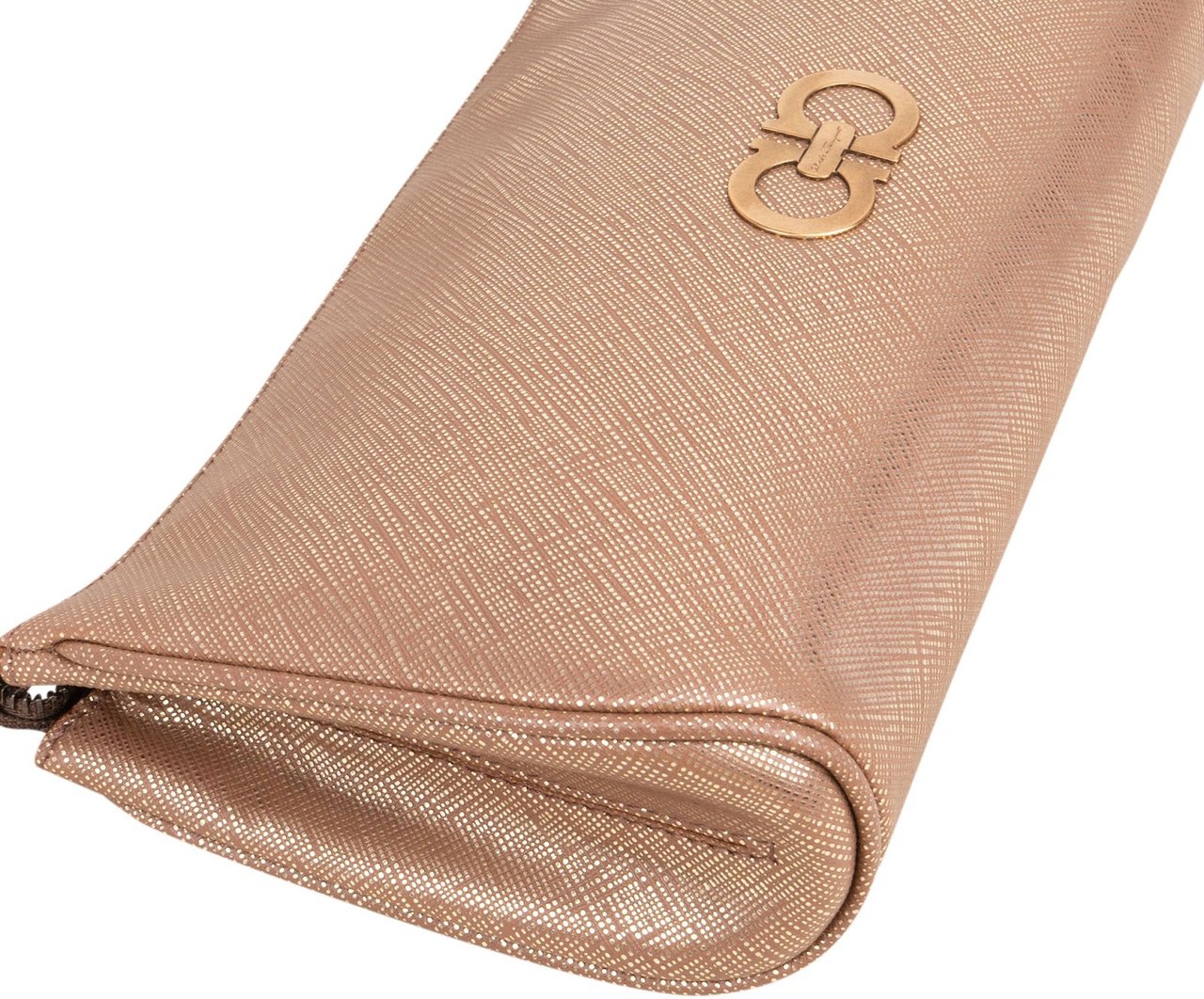 Salvatore Ferragamo Salvatore Ferragamo Gancini Baguette Handbag Roze
