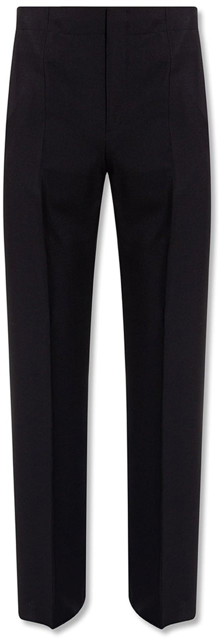 Salvatore Ferragamo Cotton And Silk Pants Divers