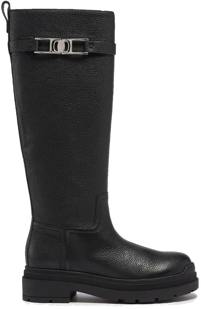 Salvatore Ferragamo Leather Boots Divers