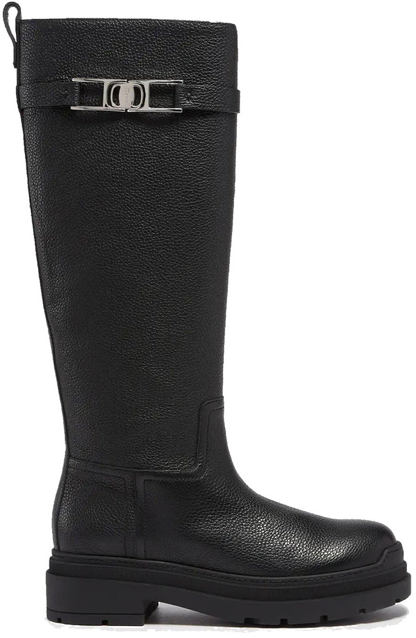Salvatore Ferragamo Leather Boots Divers