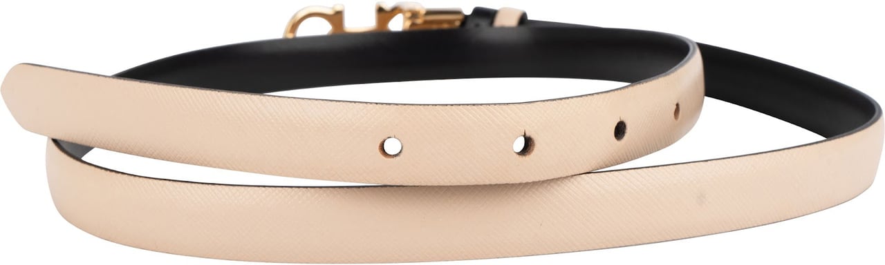 Salvatore Ferragamo Reversible Leather Gancini Belt (85) Divers