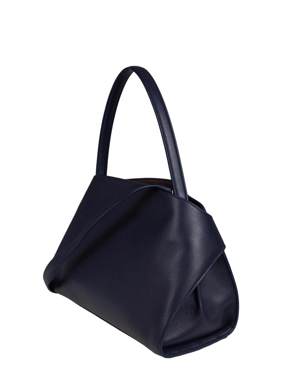 Salvatore Ferragamo Ferragamo hug sh leather shoulder bag, blue Blauw