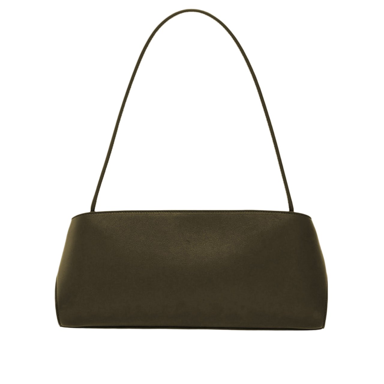 Salvatore Ferragamo Embossed Calfskin Shoulder Bag With Iconic Gancini Buckle Zwart