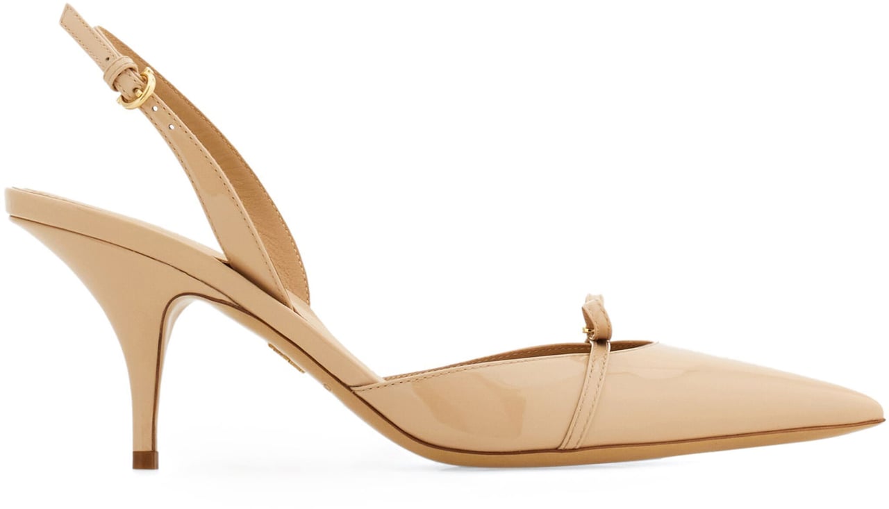 Salvatore Ferragamo Black Gylla Pointed Toe Patent Pumps Bruin