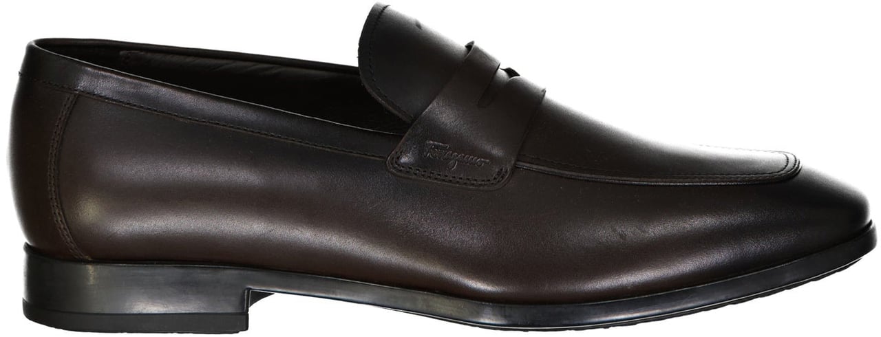 Salvatore Ferragamo Salvatore Ferragamo Gray Loafers Bruin