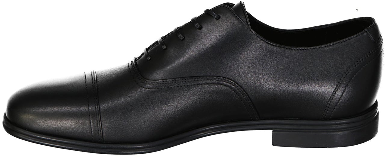 Salvatore Ferragamo Salvatore Ferragamo Spice Leather Loafers Zwart